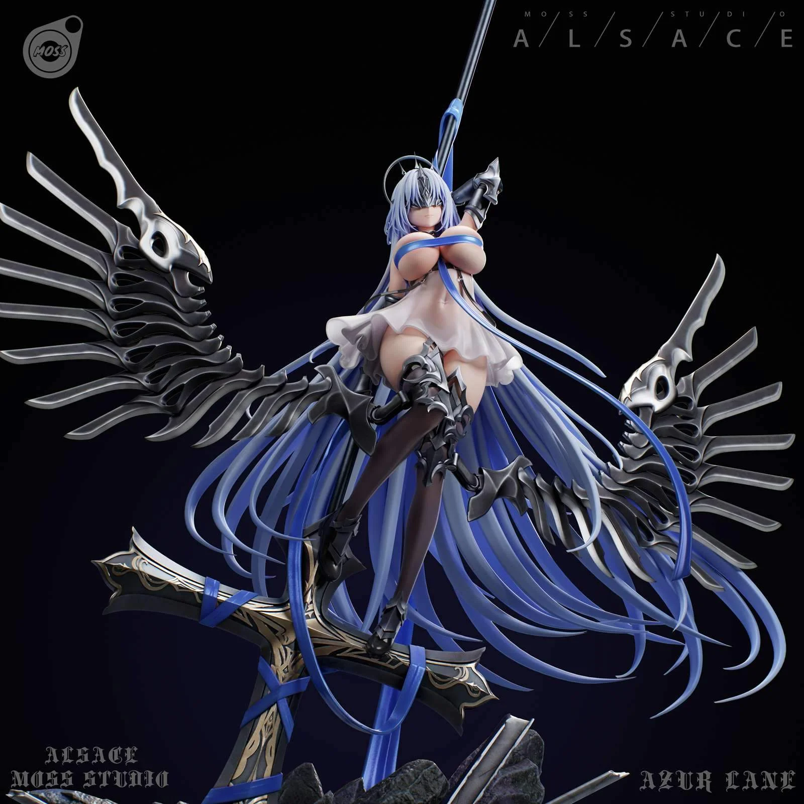 1/6 Scale FFNF Alsace - Azur Lane Resin Statue - MOSS Studio - Image 6