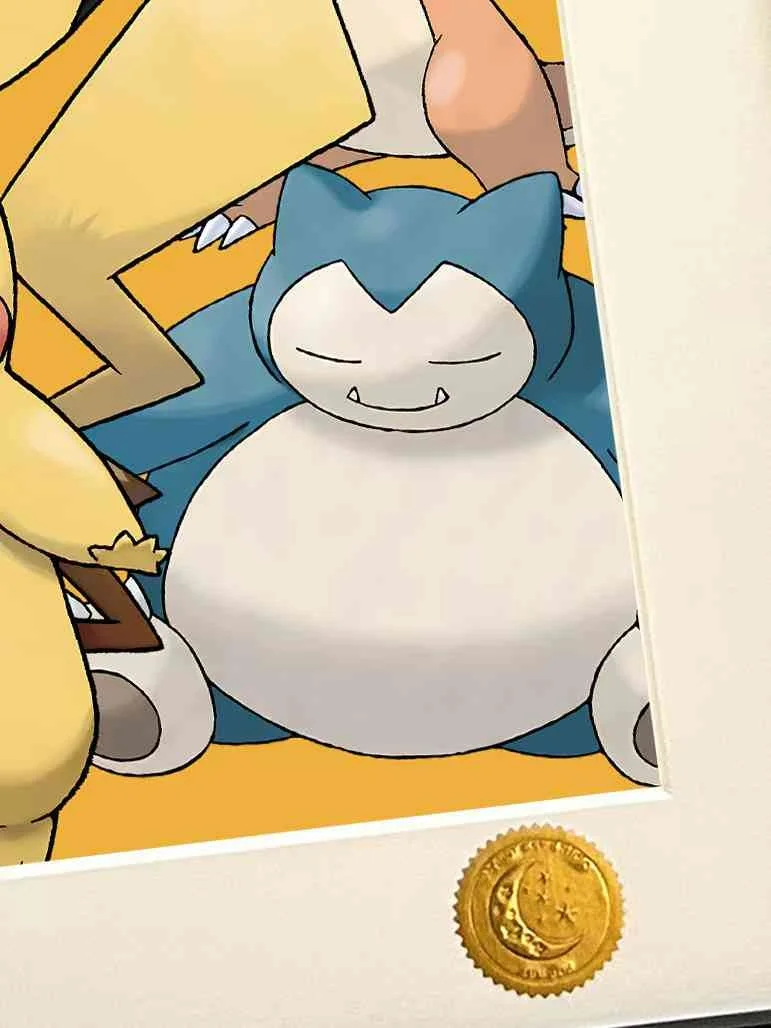 Pikachu & Friends Decorative Painting - Pokemon - Xingkong Studio - Image 6