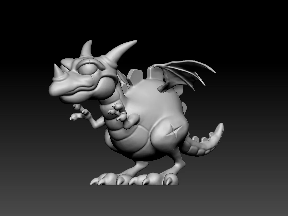 Unknown Snack Bar & Snack Bar & Dark Drake - MapleStory Resin Statue - ShiGuang Studio - Image 7