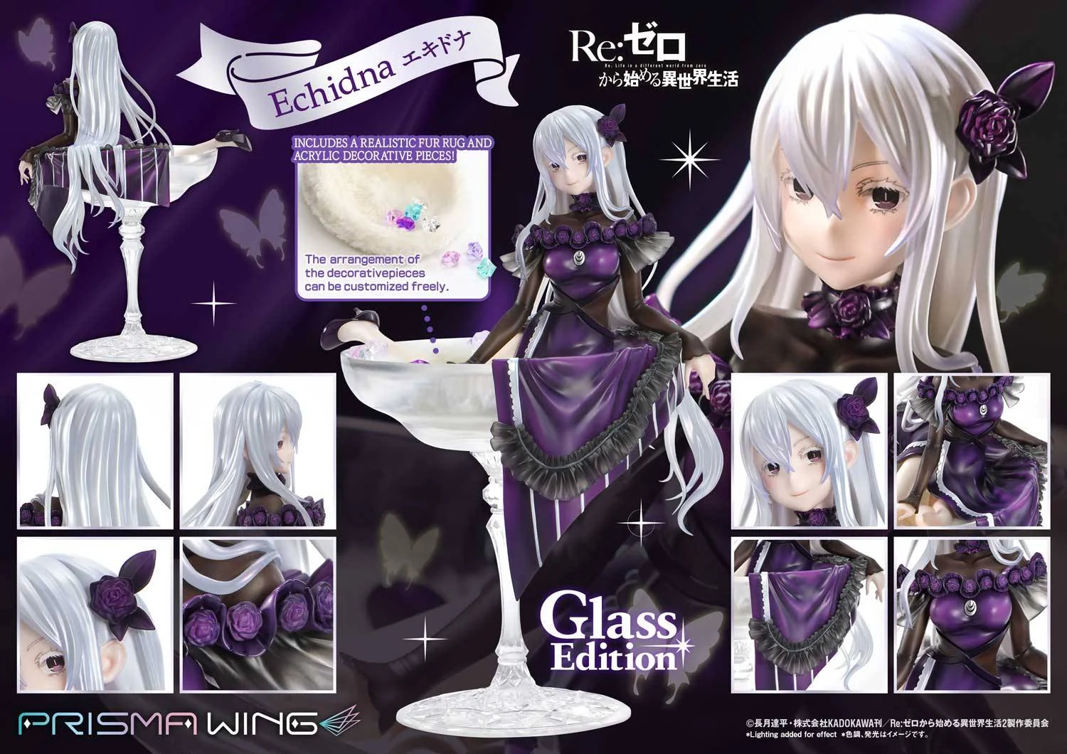 1/7 Scale Goblet Echidna - Re:Starting Life From Zero in a Different World Official Statue - Prisma Wing - Image 8