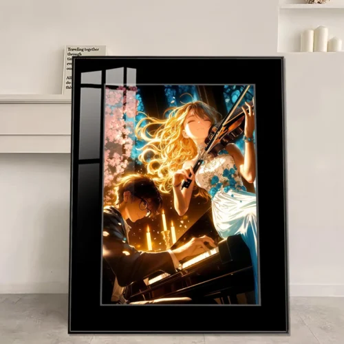 Perfect Match Decorative Painting - Your Lie in April Decorative Painting - JuZi Studio - Image 1