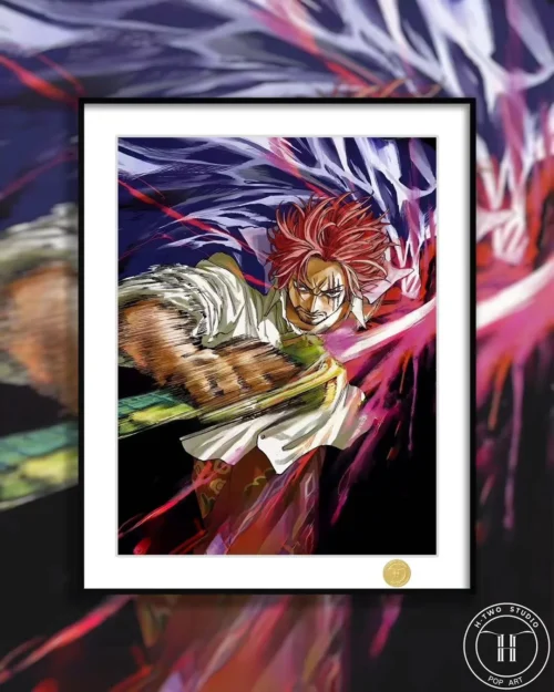 Red-Haired Shanks Decorative Painting - ONE PIECE - H-TWO Studio - Image 1