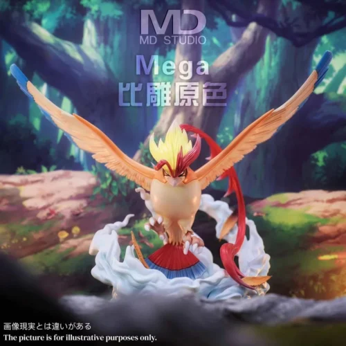 Mega Pidgeot - Pokemon Resin Statue - MD-Studio - Image 1