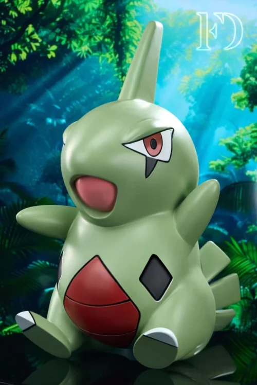 1/1 Scale Hand Palm Series Larvitar - Pokemon Resin Statue - FD Studio - Image 1