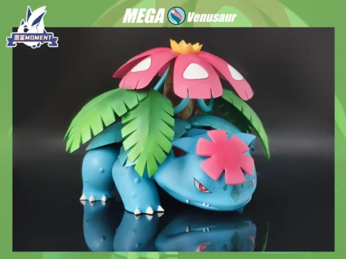1/20 Scale World Zukan Mega Venusaur - Pokemon Resin Statue - Tujian MOMENT Studios - Image 1