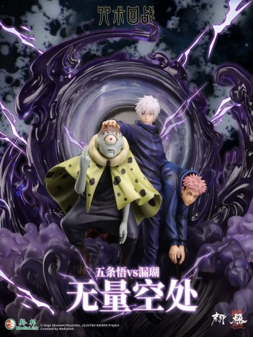 1/6 Scale Licensed Unlimited Void Satoru Gojo VS Jogo with LED - Jujutsu Kaisen Resin Statue - MoNaHunRan Studio - Image 1