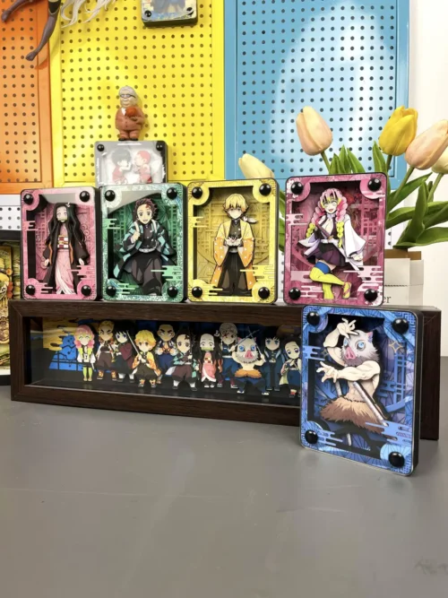 Demon Slayers 001 Card Stand Display - Demon Slayer: Kimetsu No Yaiba - momo Studio