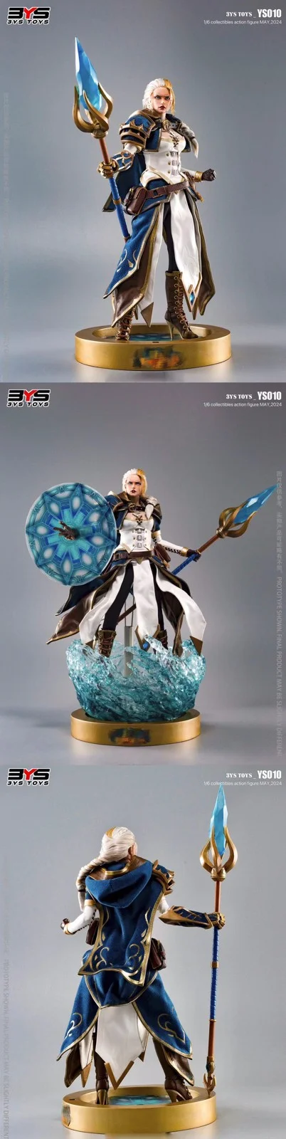 1/6 Scale Movable Jaina Proudmoore with LED & NFC Chips - World of Warcraft Statue - 3YS TOYS Studio - Image 2