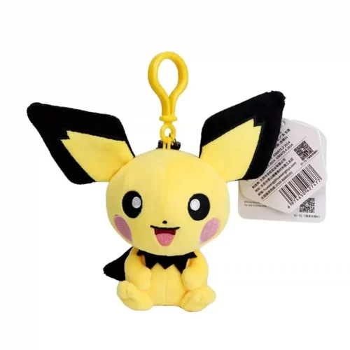 Licensed Pichu Super Soft Short Plush Doll Charms - Free Shipping - Pokemon [In Stock] - Image 2