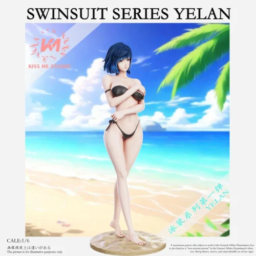 1/7 Scale Swimsuit Ver. Yelan - Genshin Impact Resin Statue - KISS ME-Studio - Image 2
