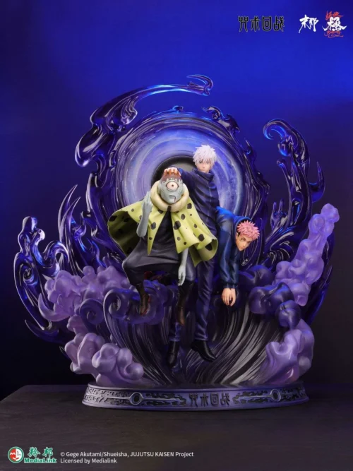1/6 Scale Licensed Unlimited Void Satoru Gojo VS Jogo with LED - Jujutsu Kaisen Resin Statue - MoNaHunRan Studio - Image 2