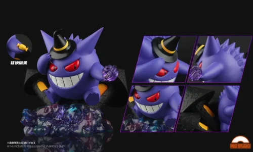 1/20 Scale World Zukan Halloween Limited Gengar - Pokemon Resin Statue - Red Studio - Image 2
