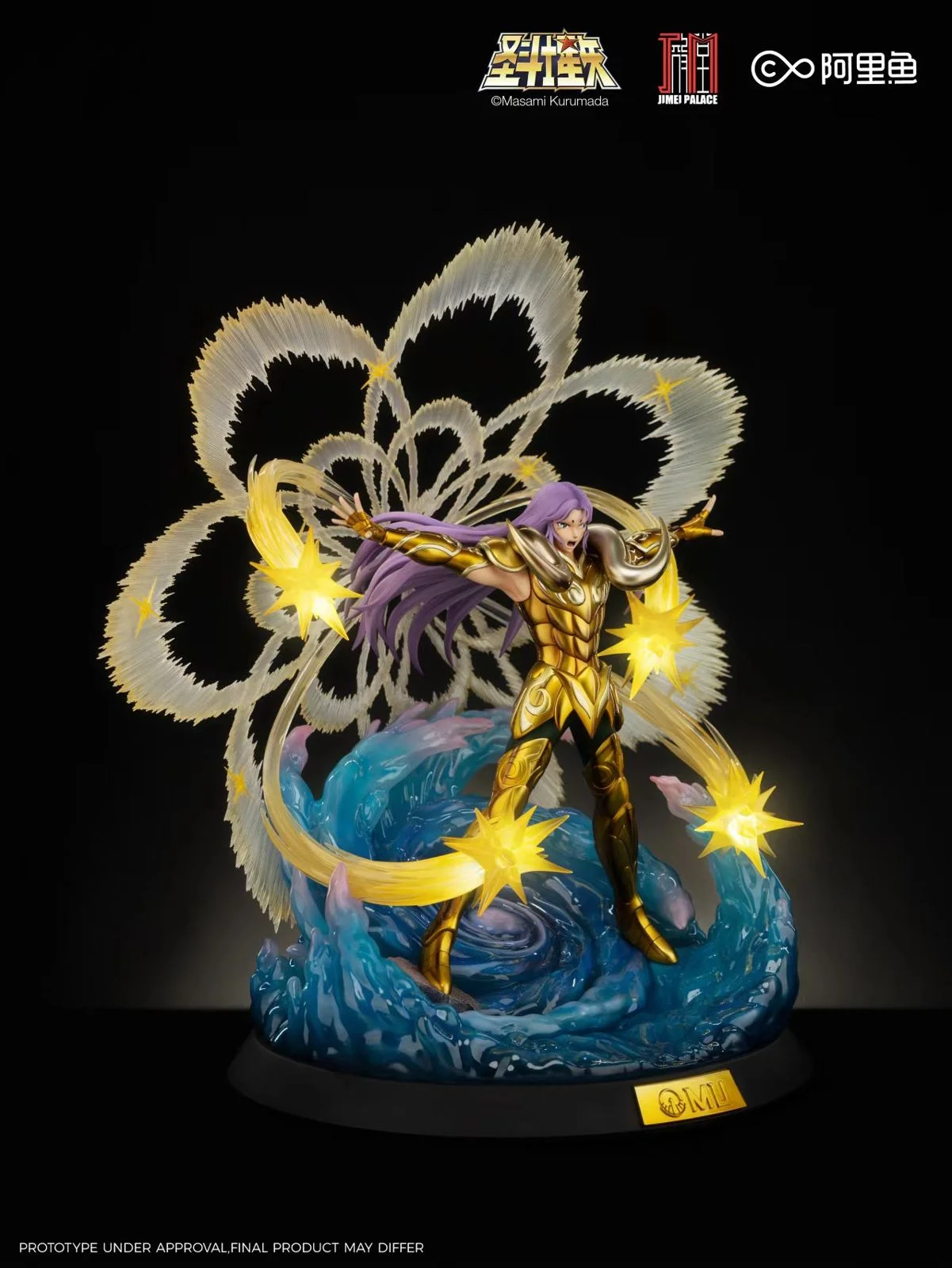 Licensed Aries Mu - Saint Seiya Resin Statue - JIMEI Palace Studios - Image 3