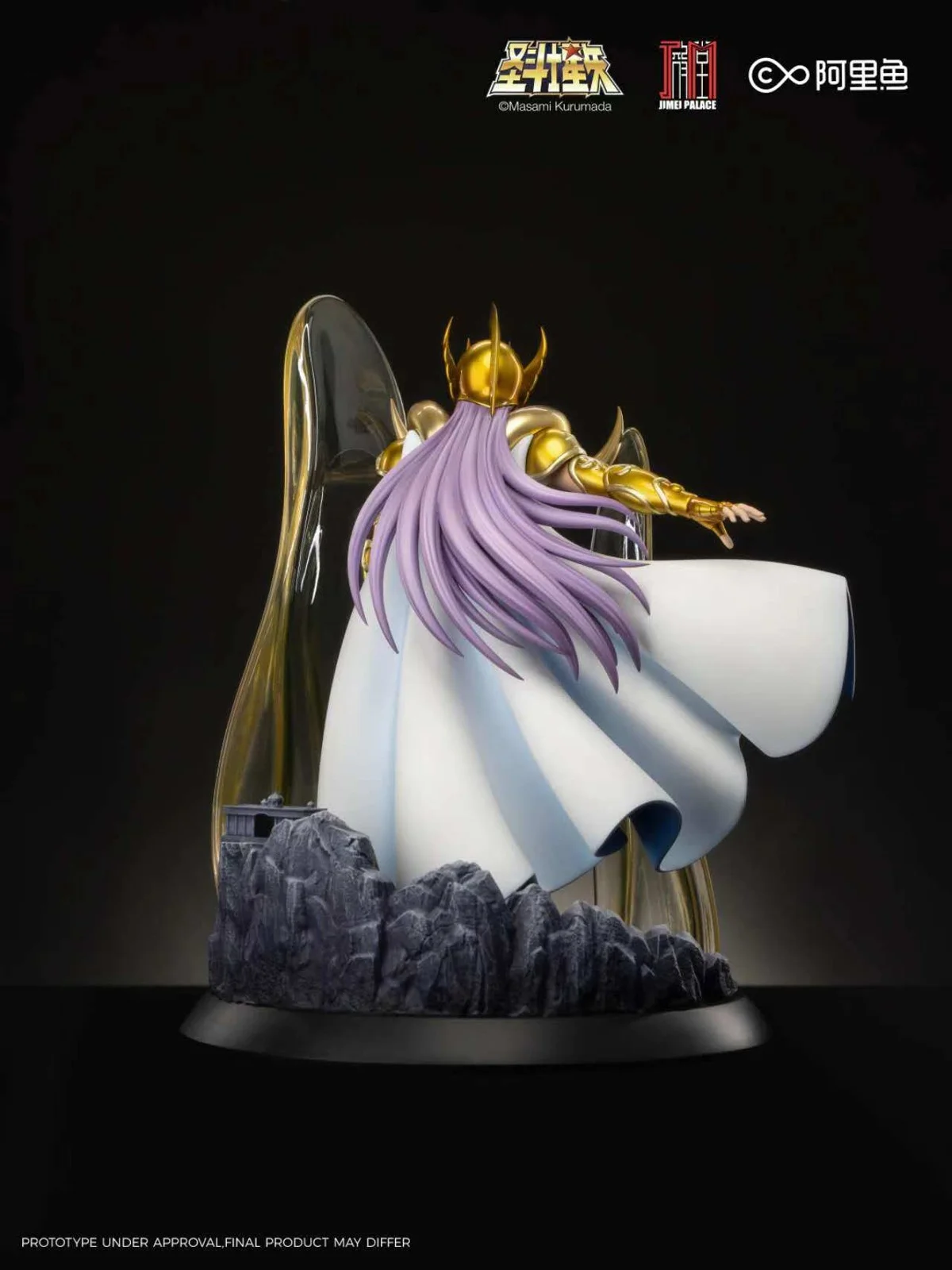 Licensed Aries Mu - Saint Seiya Resin Statue - JIMEI Palace Studios - Image 8