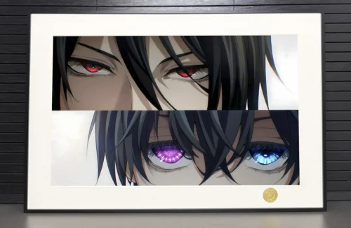 Sebastian Michaelis & Ciel Phantomhive Decorative Painting - Black Butler - H-TWO Studio - Image 2