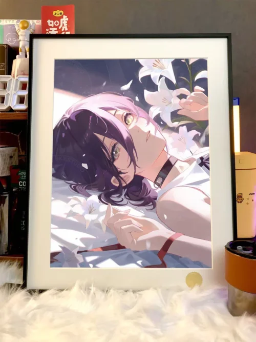 Lily Flowers Reze Decorative Painting - Chainsaw Man - Xingkong Studio - Image 2