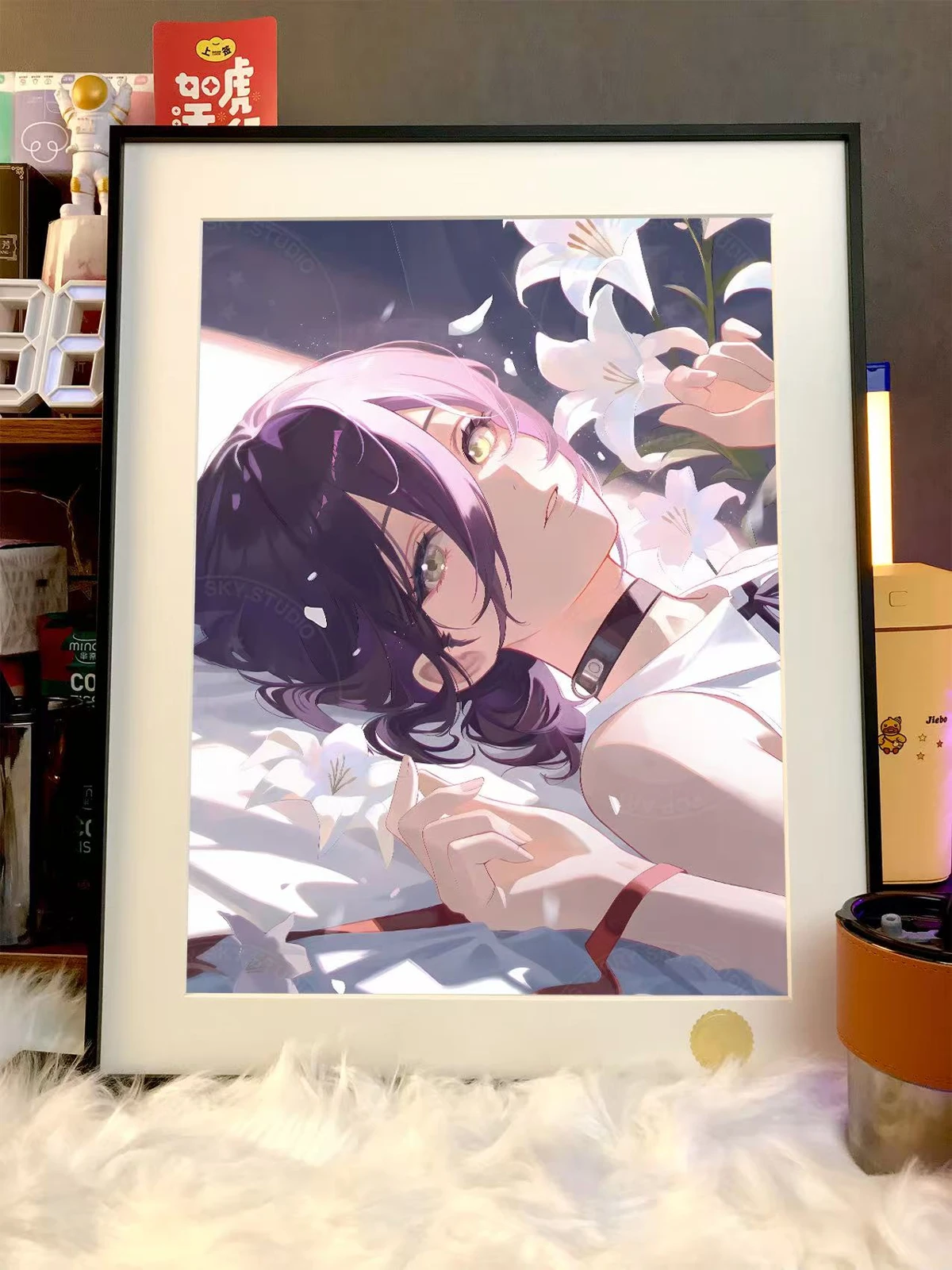 Lily Flowers Reze Decorative Painting - Chainsaw Man - Xingkong Studio - Image 2