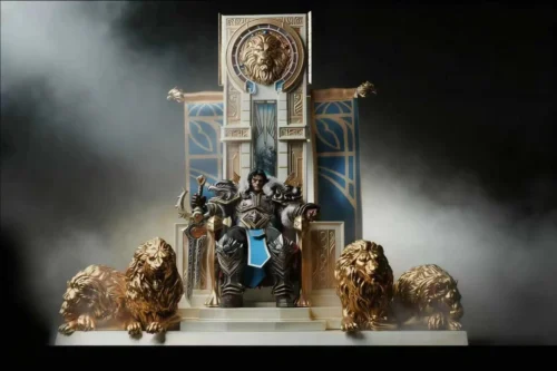 Alliance Throne - World of Warcraft Resin Statue - Four Horsemen Studios