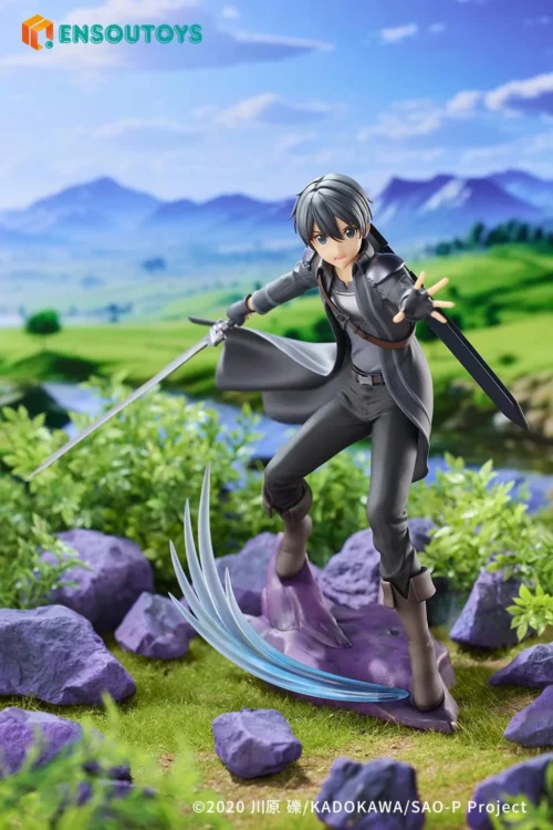 1/7 Scale Kirito/ Kirigaya Kazuto & Yuuki Asuna - Sword Art Online Progressive: Scherzo of a Dark Dusk Official Statue - ENSOUTOYS - Image 2