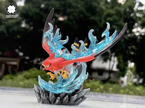 1/20 Scale World Zukan Evolution of Talonflame Set - Pokemon Statue - Clover Studio - Image 2