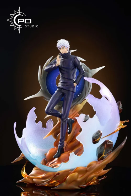 1/6 Scale Unlimited Void Satoru Gojo with LED - Jujutsu Kaisen Resin Statue - PD-Studio - Image 2