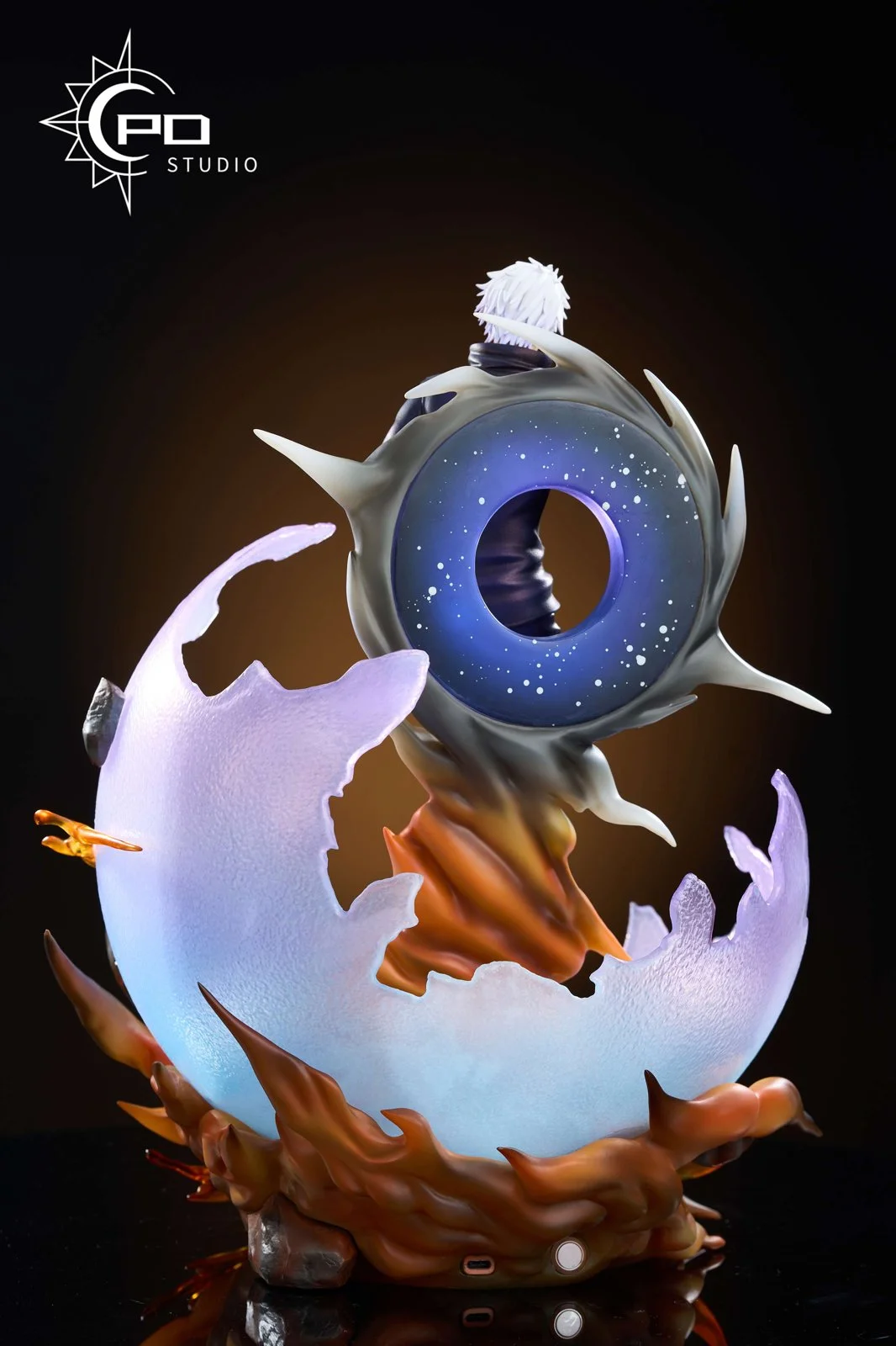 1/6 Scale Unlimited Void Satoru Gojo with LED - Jujutsu Kaisen Resin Statue - PD-Studio - Image 5