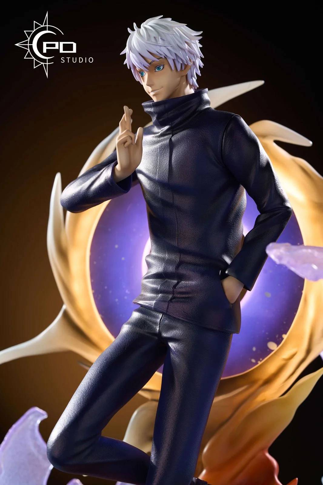 1/6 Scale Unlimited Void Satoru Gojo with LED - Jujutsu Kaisen Resin Statue - PD-Studio - Image 7