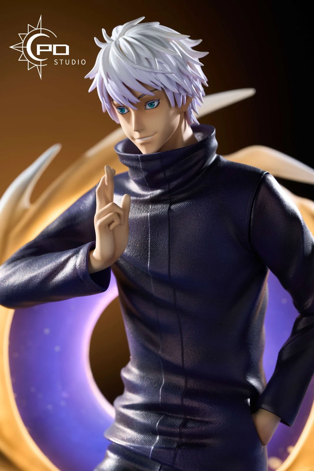 1/6 Scale Unlimited Void Satoru Gojo with LED - Jujutsu Kaisen Resin Statue - PD-Studio - Image 8