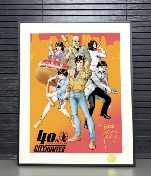 40th Anniversary Decorative Painting - City Hunter - H-TWO Studio - Image 2