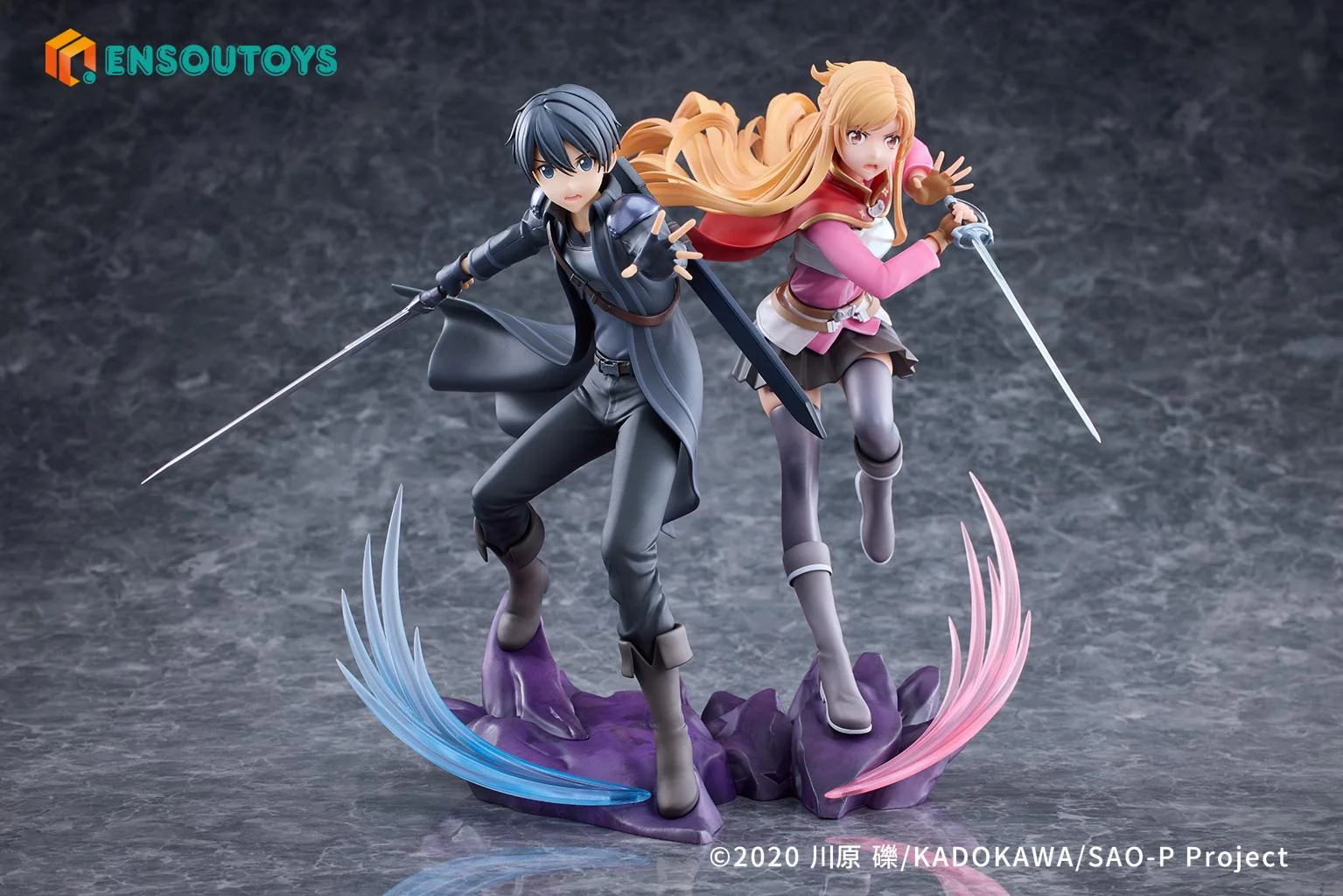 1/7 Scale Kirito/ Kirigaya Kazuto & Yuuki Asuna - Sword Art Online Progressive: Scherzo of a Dark Dusk Official Statue - ENSOUTOYS - Image 35