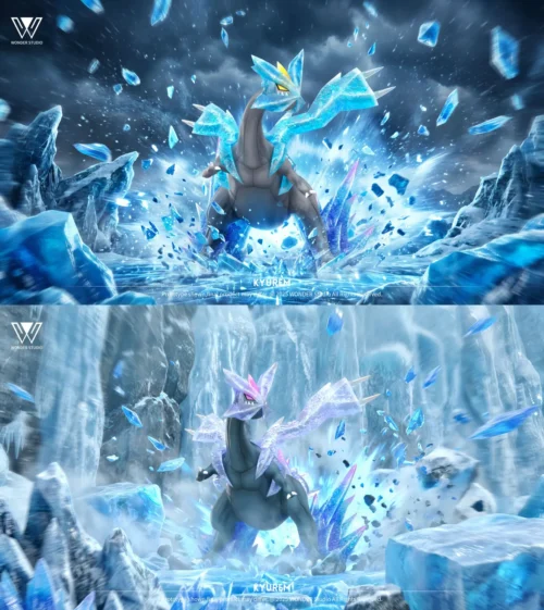 1/20 Scale World Zukan Kyurem - Pokemon Statue - Wonder Studio - Image 1