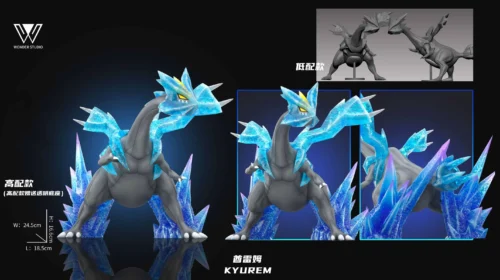 1/20 Scale World Zukan Kyurem - Pokemon Statue - Wonder Studio - Image 2