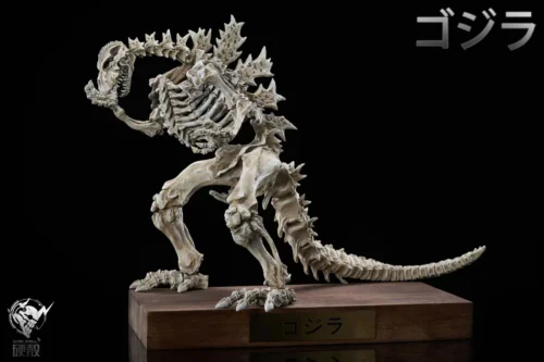 First Generation Godzilla Skeleton Fossil - Godzilla Resin Statue - HARD SHELL Studios - Image 2