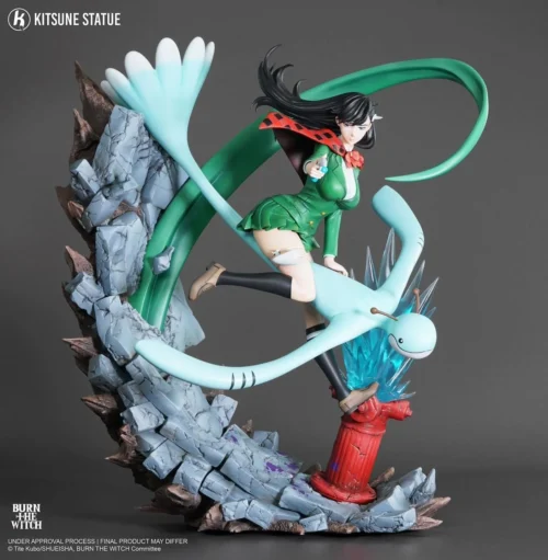 1/6 Scale Licensed Noel Niihashi - Burn The Witch Resin Statue - Kitsune Statue - Image 1