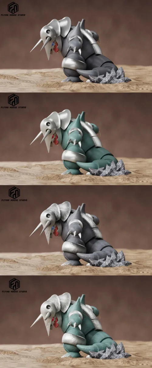 1/20 Scale World Zukan Aggron - Pokemon Resin Statue - Flying Mouse Studio - Image 1