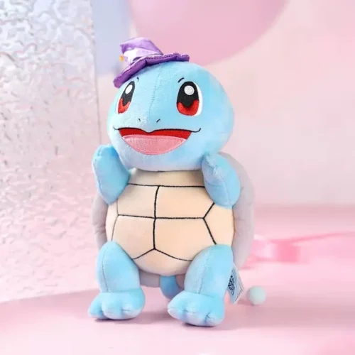 Licensed Witch Hat Ver. Squirtle Super Soft Short Plush Doll - Free Shipping - Pokemon [In Stock] - Image 1
