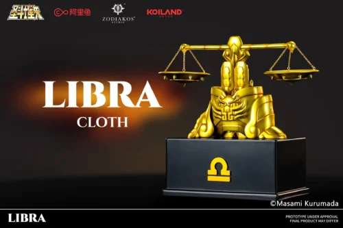 1/6 Scale Licensed Libra Cloth - Saint Seiya Resin Statue - Zodiakos Studios - Image 1