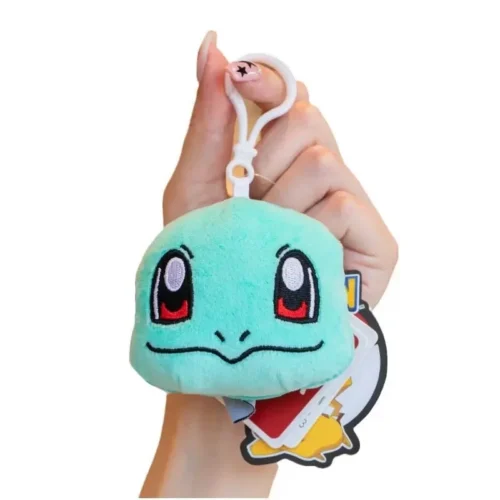 Licensed Head Squirtle Super Soft Short Plush Doll Charms - Free Shipping - Pokemon [In Stock] - Image 1