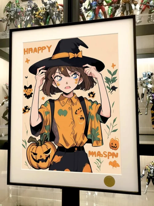 Halloween Ver. Haibara Ai Decorative Painting - Detective Conan - Xingkong Studio - Image 2