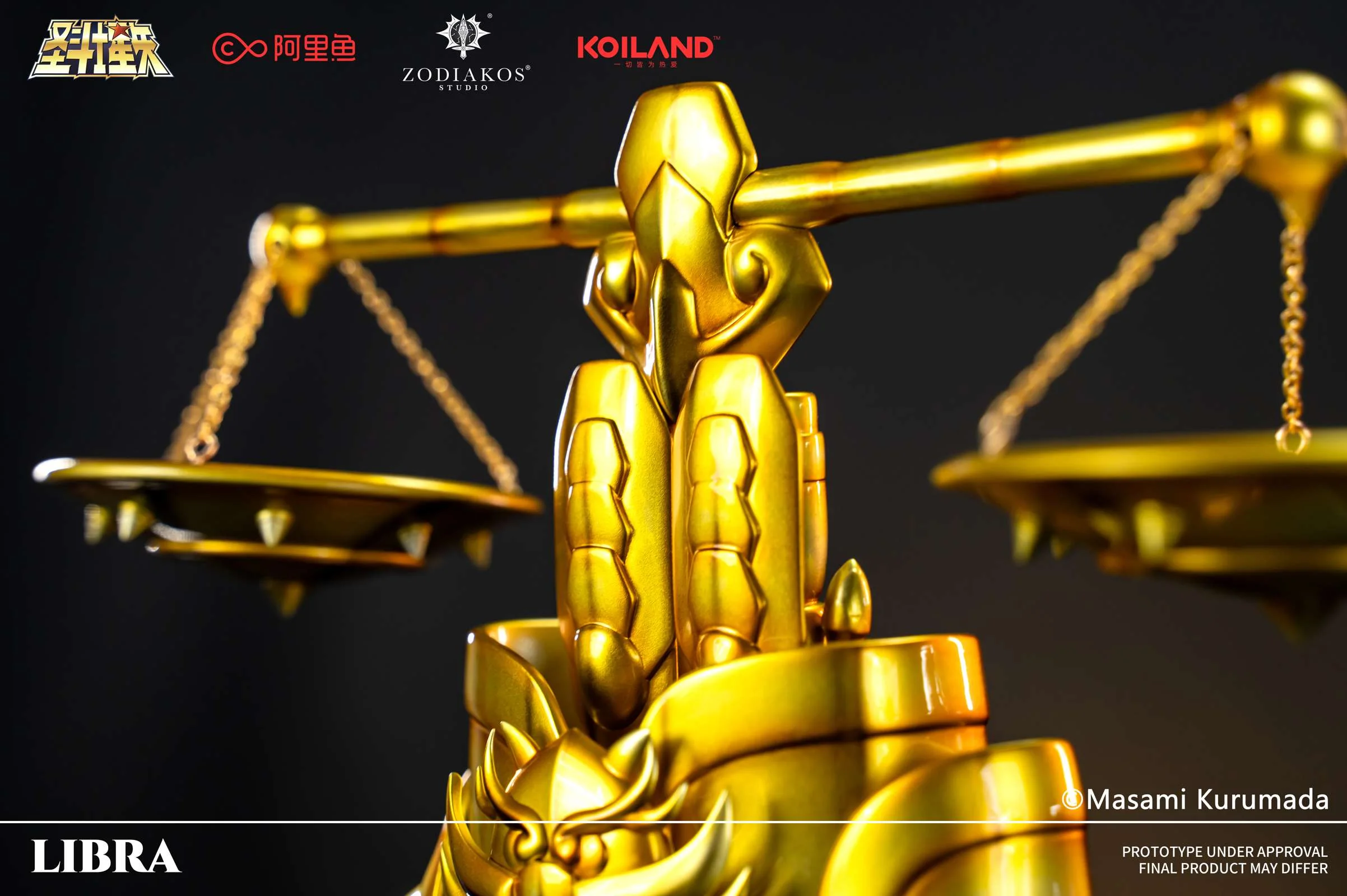 1/6 Scale Licensed Libra Cloth - Saint Seiya Resin Statue - Zodiakos Studios - Image 3
