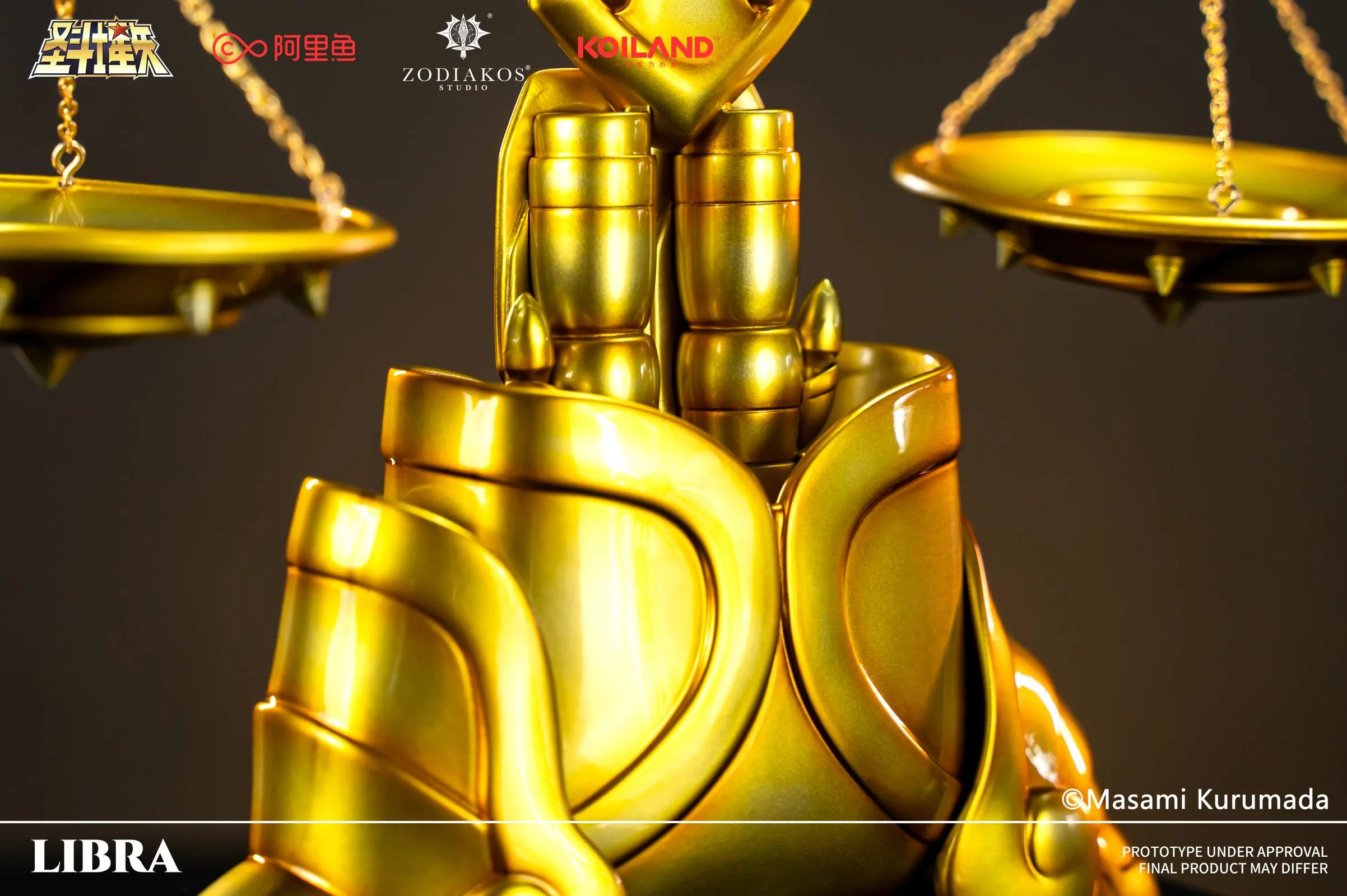 1/6 Scale Licensed Libra Cloth - Saint Seiya Resin Statue - Zodiakos Studios - Image 5