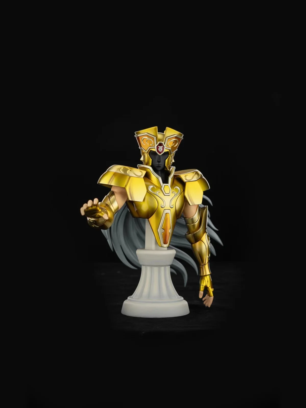 Gemini Saga - Saint Seiya Official Resin Statue - JIMEI Palace Studios - Image 5