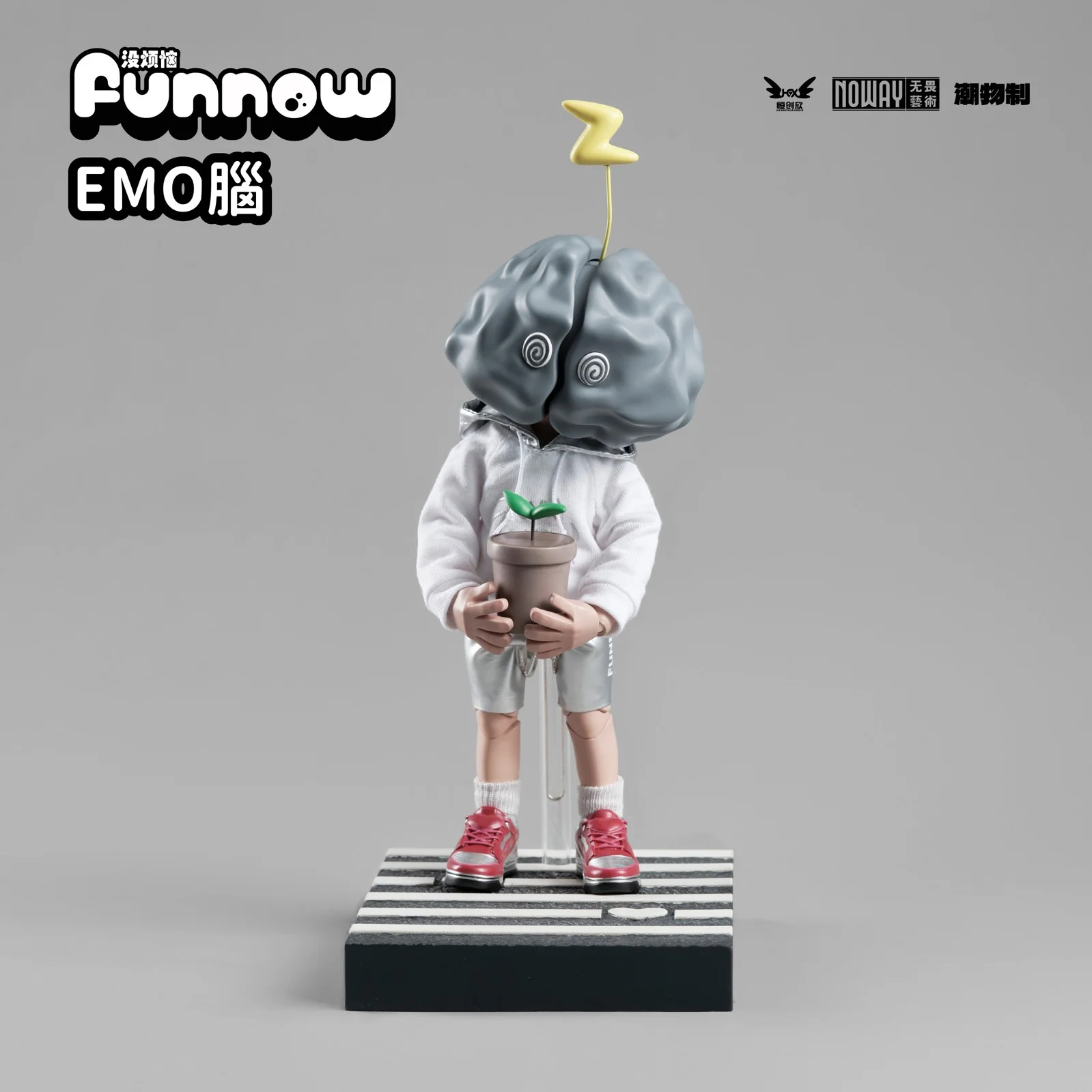 1/6 Scale Movable Artist Love Brain or Emotional Brain - Original Design Official Statue - FUN NOW - Image 6