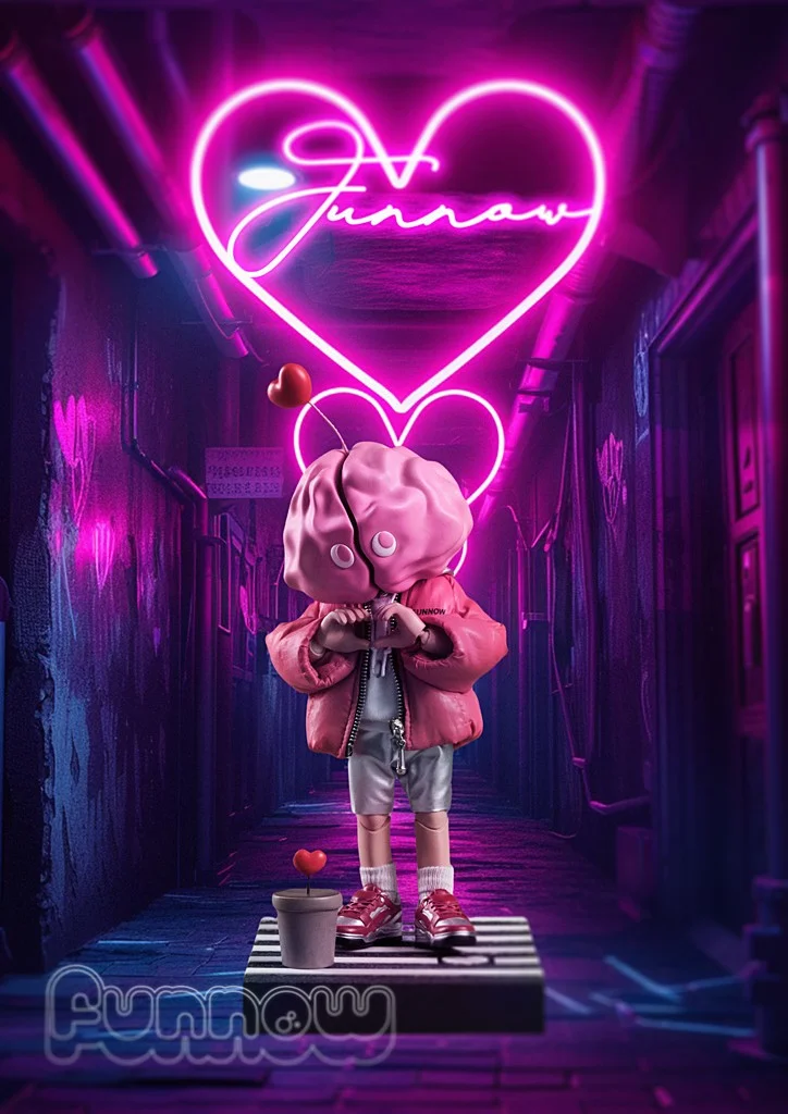 1/6 Scale Movable Artist Love Brain or Emotional Brain - Original Design Official Statue - FUN NOW - Image 8