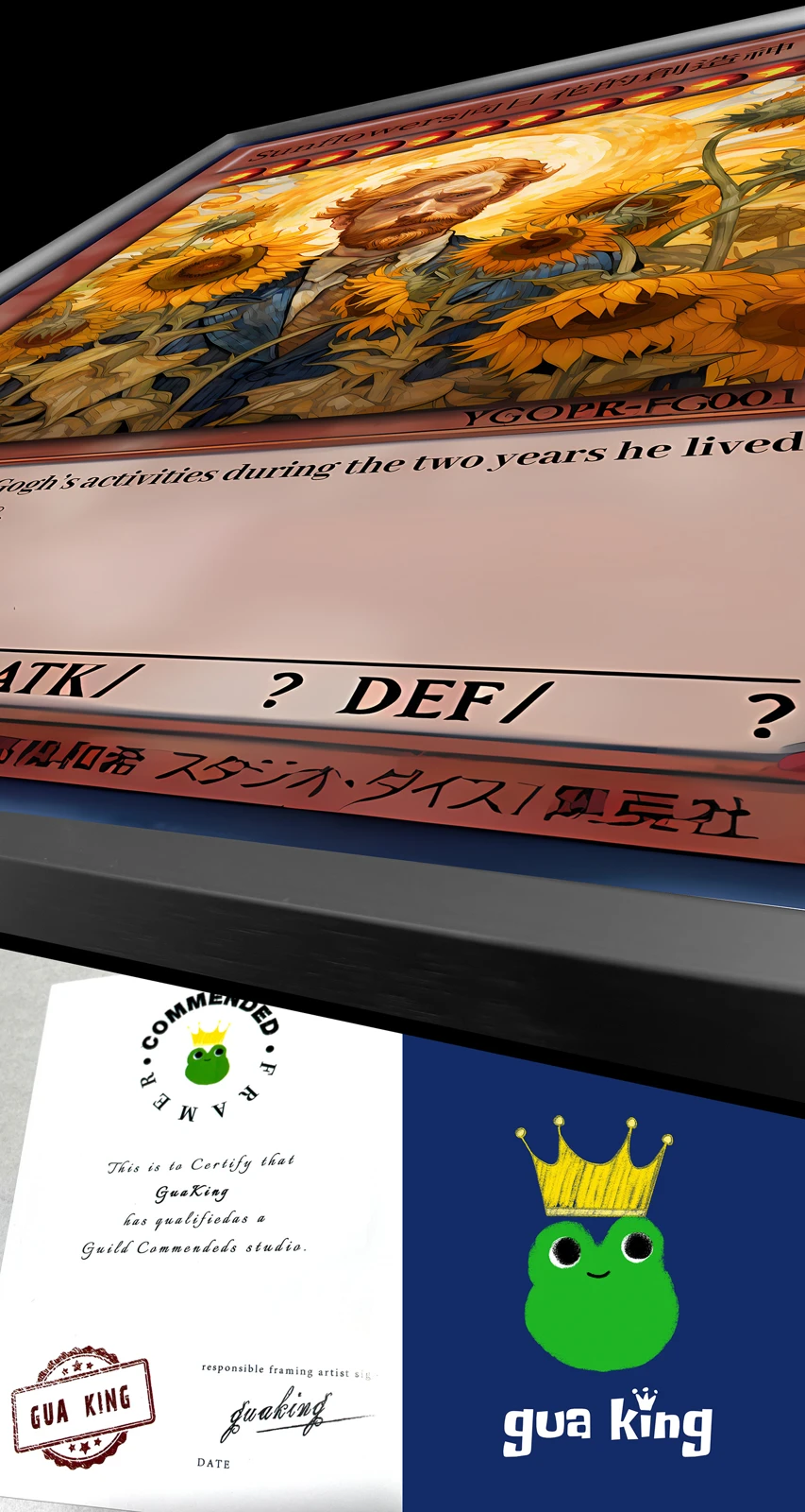 Vincent Willem van Gogh Style Card Decorative Painting - Duel Monsters/ Yu-Gi-Oh! Decoration Painting - HuangGua Studio - Image 7