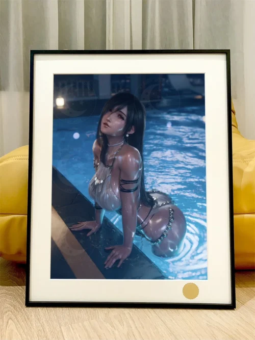 Swimming Pool Ver. Tifa Lockhart Decorative Painting - (FF7) Final Fantasy VII - Xingkong Studio - Image 1
