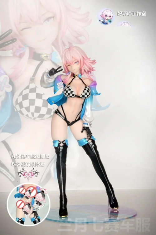 1/6 Scale Racing Girl Ver. March 7th - Honkai: Star Rail Statue - HaoSiMiao Studio - Image 1