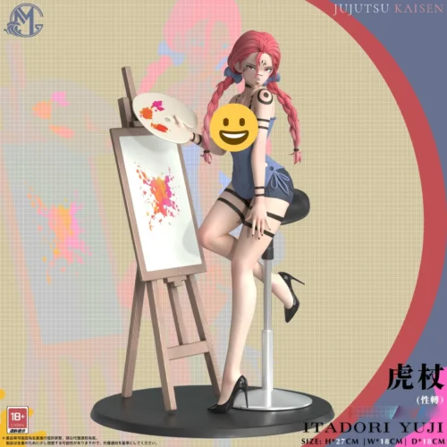 Female Yuji Itadori - Jujutsu Kaisen Resin Statue - GM Studios - Image 2