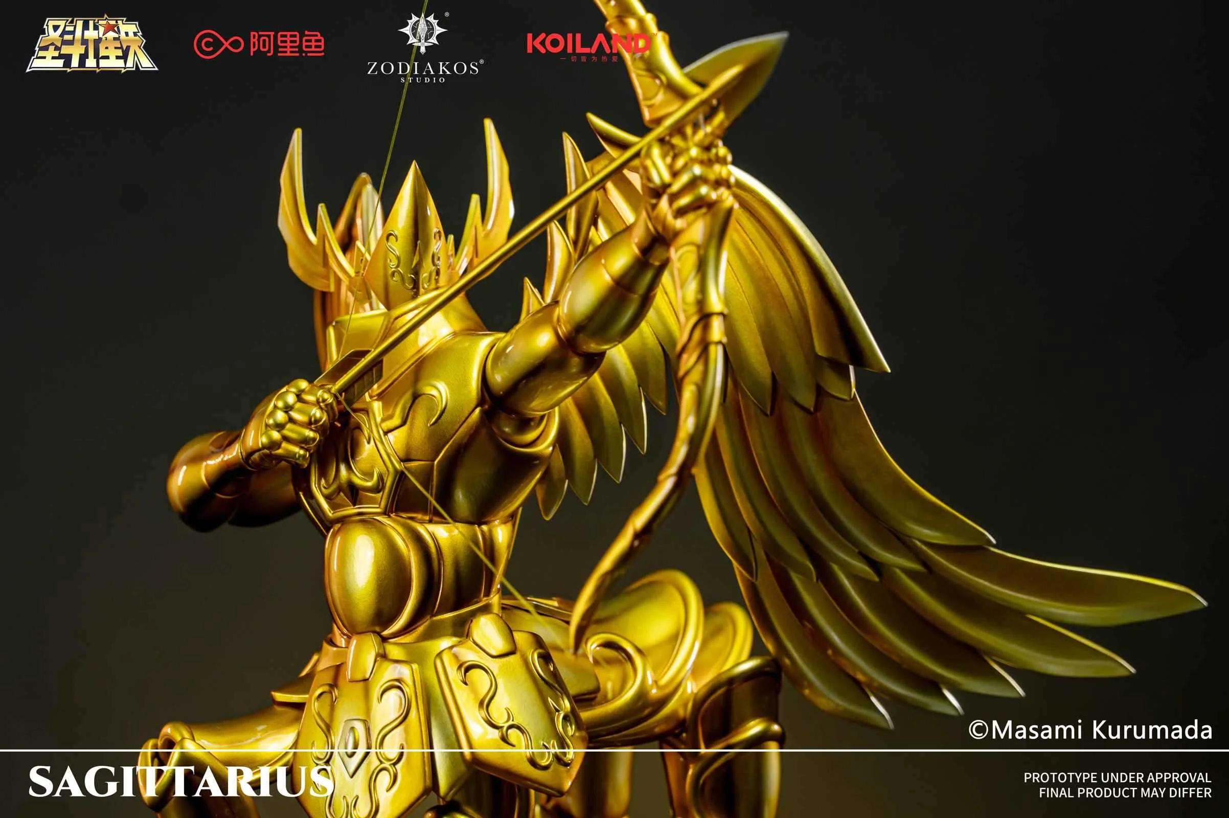 1/6 Scale Licensed Sagittarius Cloth - Saint Seiya Resin Statue - Zodiakos Studios - Image 3