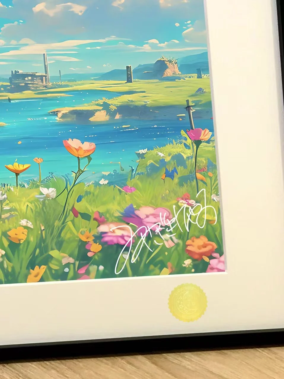 Howl Jenkins Pendragon in Wind Decorative Painting - Howl's Moving Castle - Xingkong Studio - Image 4